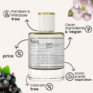 Noir K7 scent notes